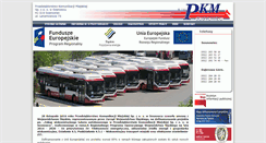 Desktop Screenshot of pkm.pl